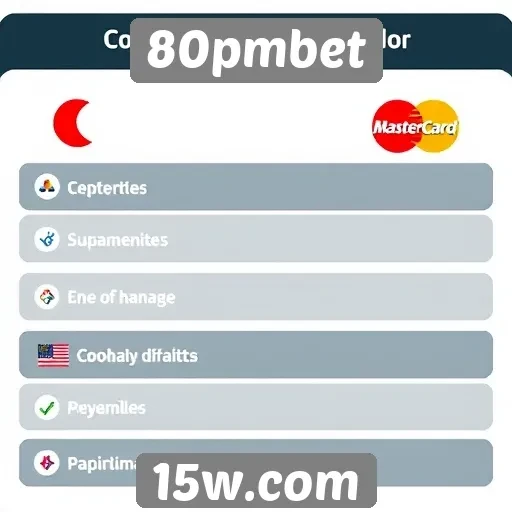 Métodos de pagamento aceitos na 80pmbet